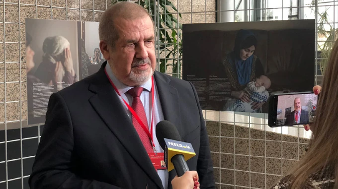 Head of Crimean Tatars' Mejlis calls upon Russians to leave Crimea: they have one foot in Voronezh, the other on the bridge
