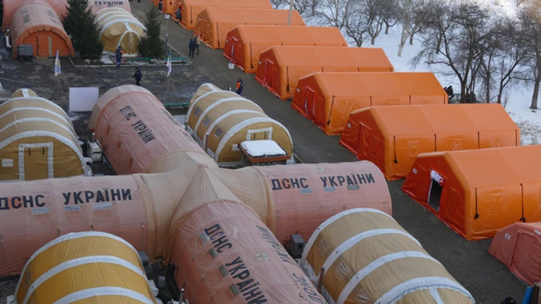 Мобільний госпіталь в Івано-Франківську вже пустує