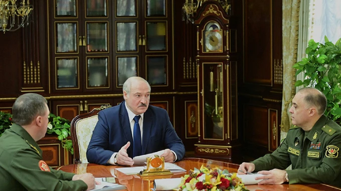 Лукашенко схвалив план застосування угруповання військ РФ і Білорусі