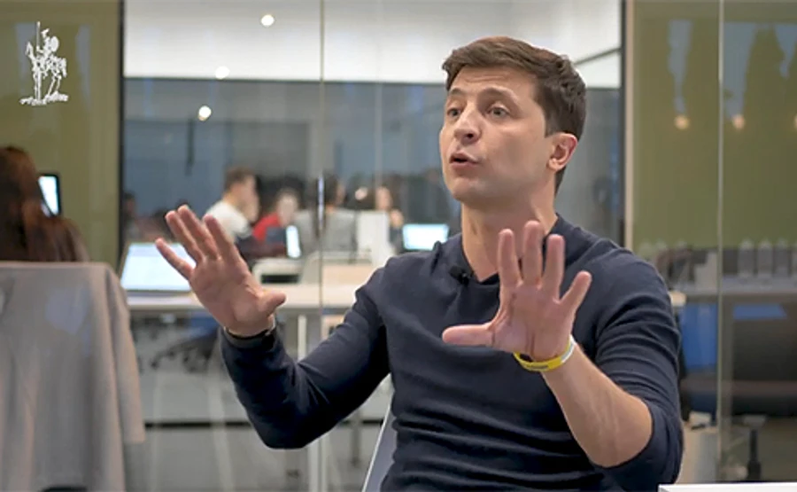 У соцмережах спотворили інтерв'ю Зеленського для УП