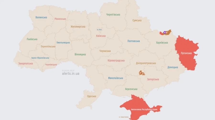 По всій Україні оголошували повітряна тривога через ракетну небезпеку