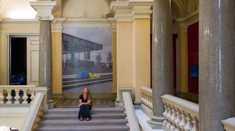 Скульптура вагітної мене буде нагадувати про тіла мігрантів з України – мисткиня Марія Куліковська