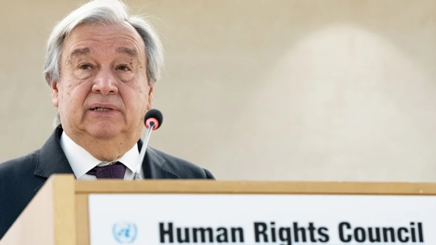 UN Secretary General arrives in Kyiv