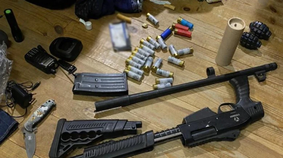 На базе титушек ОПЗЖ нашли гранаты и оружие