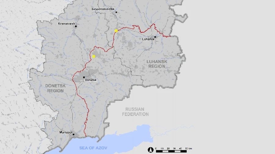 Формування Росії здійснили 4 провокації на сході України – ООС