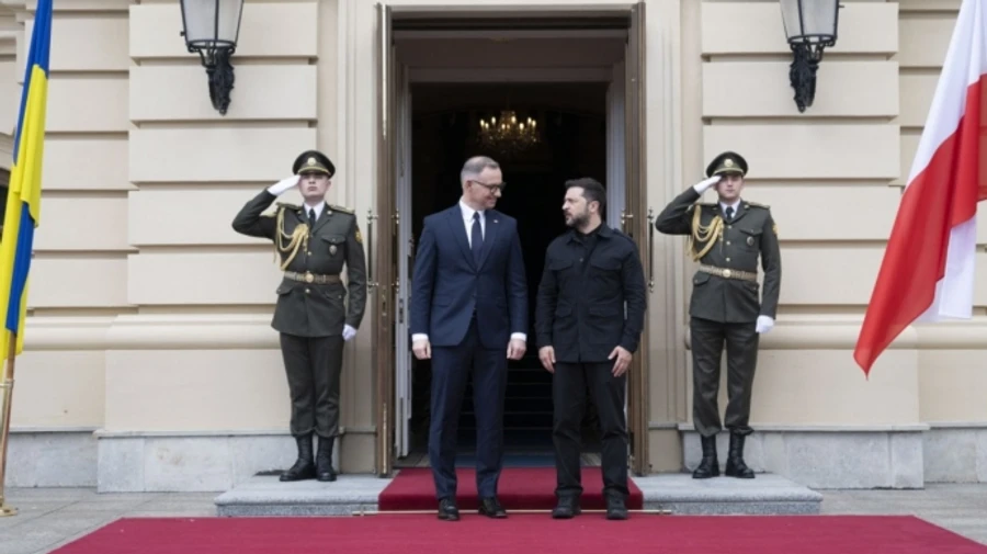 Zelenskyy and Ukraine's PM share details of farewell meeting with Polish president in Kyiv