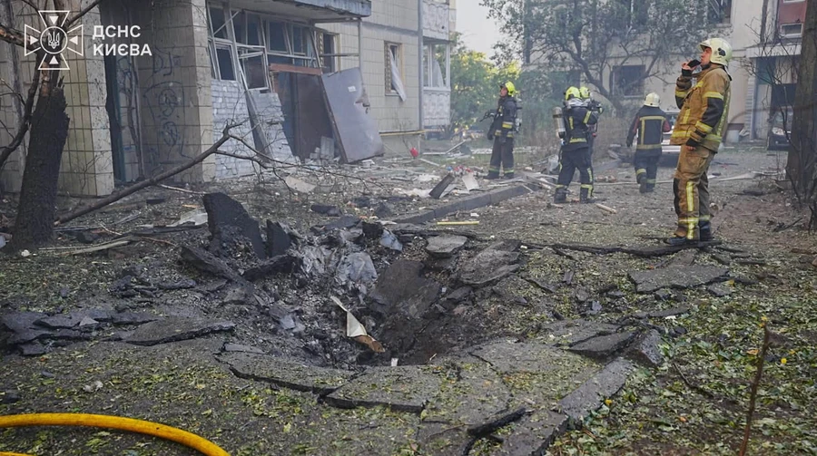 Russian drone hits nine-storey building in Kyiv: one killed, children among those injured