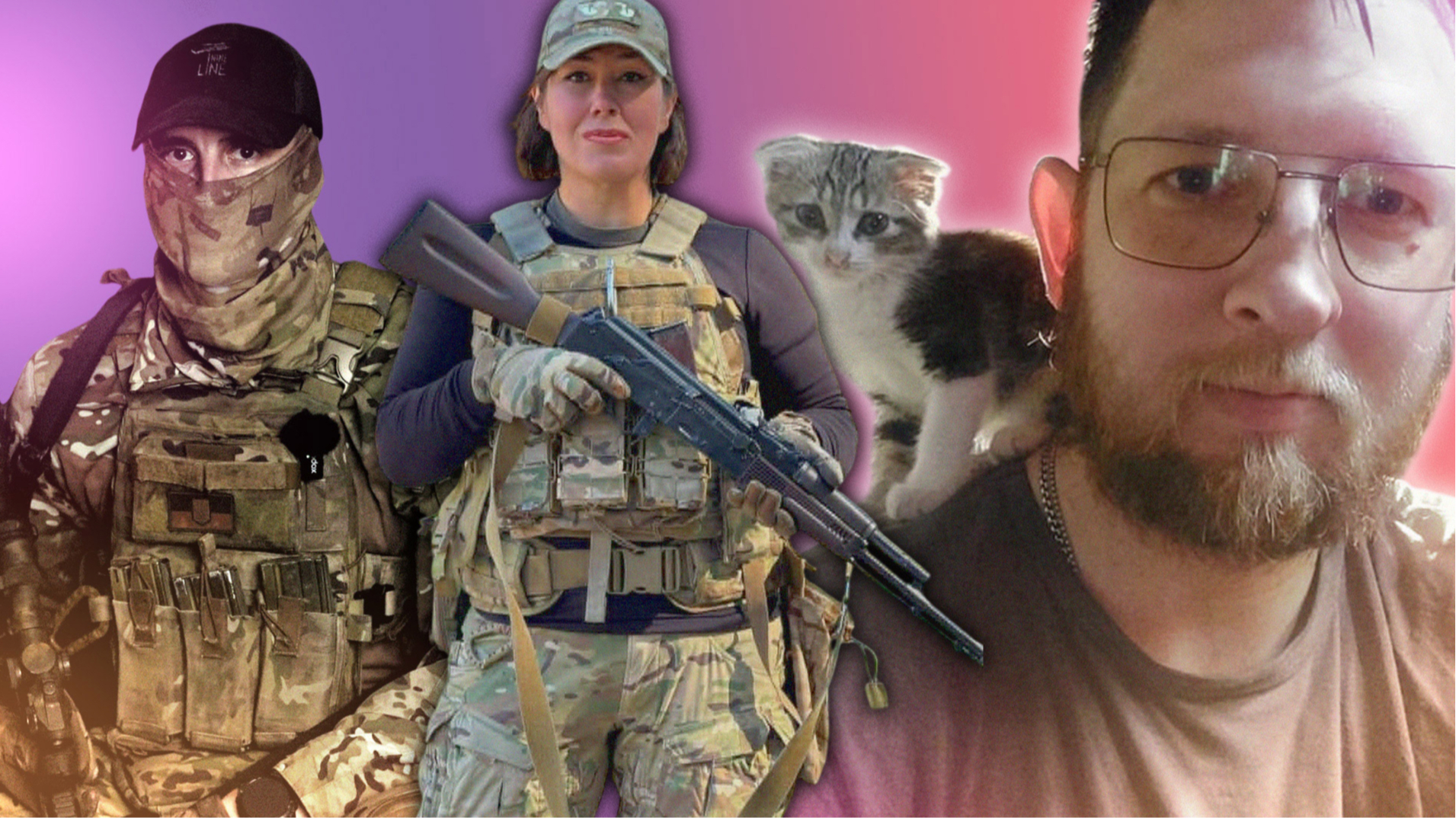 From a drone-downing pastry chef to the company commander who carried a wounded soldier for miles on foot: 10 stories of Ukraine's defenders