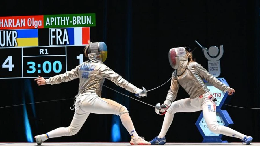 Kharlan wins silver medal at first stage of Grand Prix in Orléans