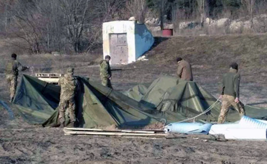 Блокадникам не дали встановити блокпост на Харківщині