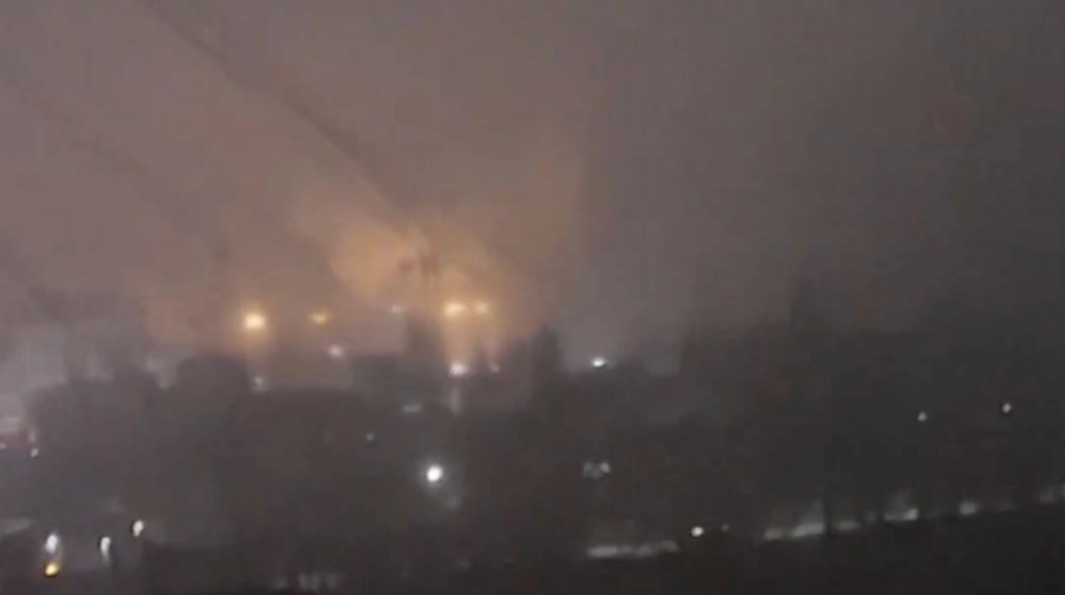 Russian media report missile strike on power plant in Russia's Voronezh