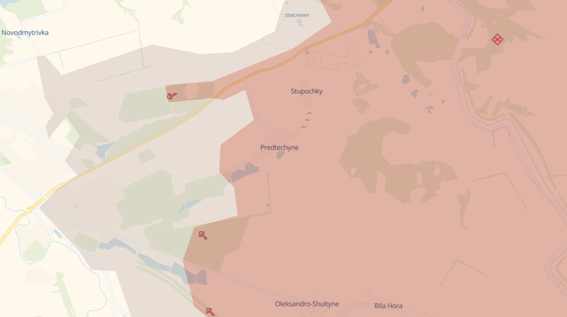 DeepState: Russians advance near two settlements in Donetsk Oblast