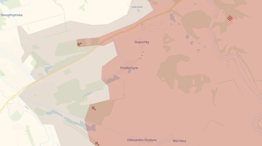 DeepState: Russians advance near two settlements in Donetsk Oblast