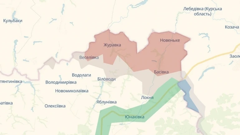 Россиянам удалось закрепиться на Сумщине – DeepState