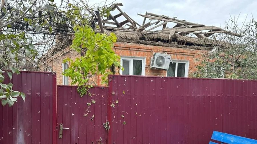 Russians target Nikopol with artillery, wound one civilian