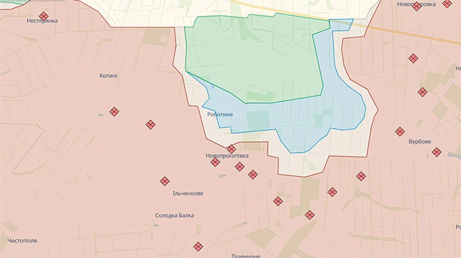 Ukraine's Defence Forces liberate 1.5 more square kilometres near Robotyne, Zaporizhzhia Oblast