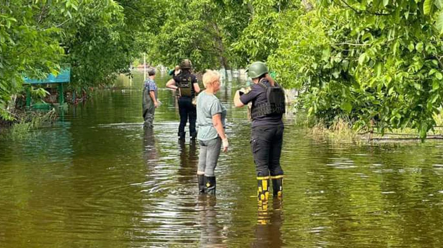 Blowing up of Kakhovka dam: 27 people still missing