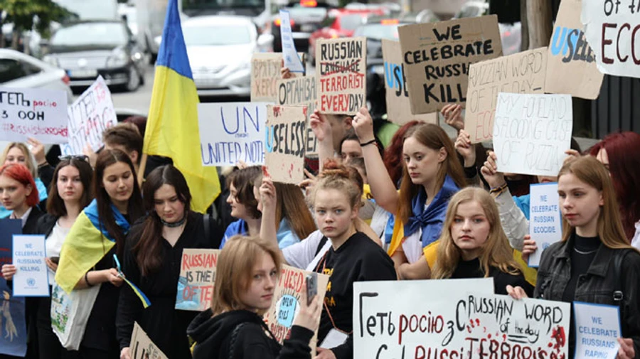United Nothing: protest is held near UN Office in Kyiv