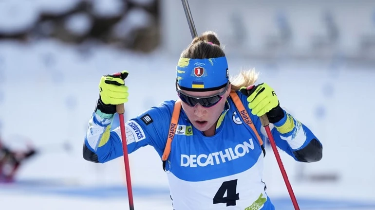 Українка Меркушина стала чемпіонкою Європи з біатлону у спринті 