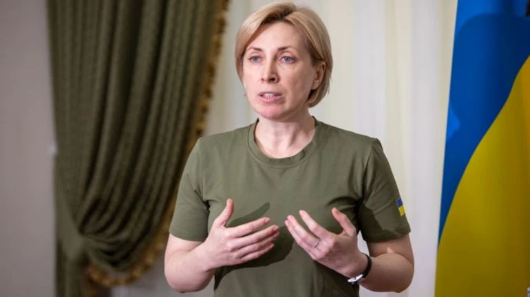 Minister Vereshchuk names Ukrainian oblasts where mandatory evacuation to take place
