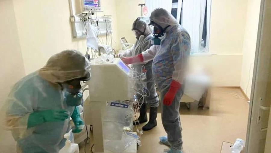 Киев и еще три области приближаются к 50% заполнения больниц больными с COVID