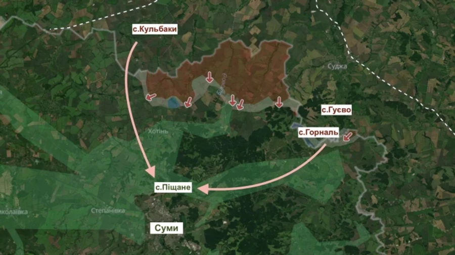 Russians reach outskirts of Sumy with tubed artillery fire – map