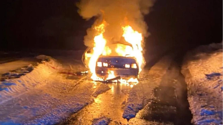 Two people killed in Russian drone attack on car in Sumy Oblast