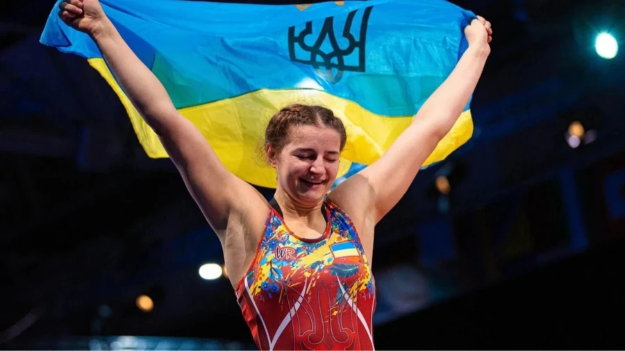 Ukrainian wrestler Alpieieva brings Ukraine first gold of 2026 World Championships
