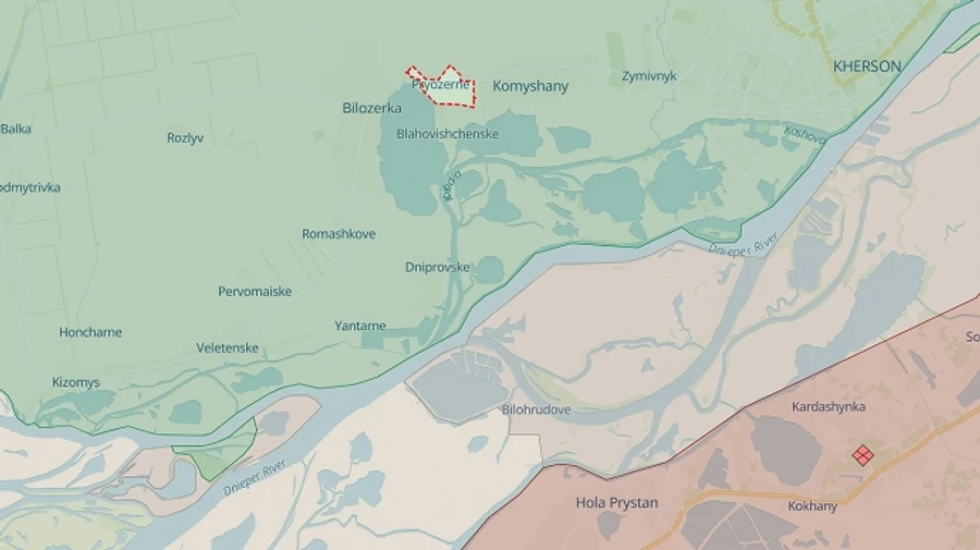 Опівдні росіяни обстріляли Приозерне на Херсонщині: у двох людей вибухові травми