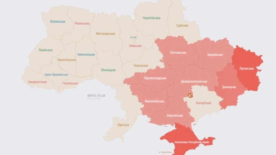 Russia deploys missiles to attack Kirovohrad Oblast but civilian infrastructure not affected