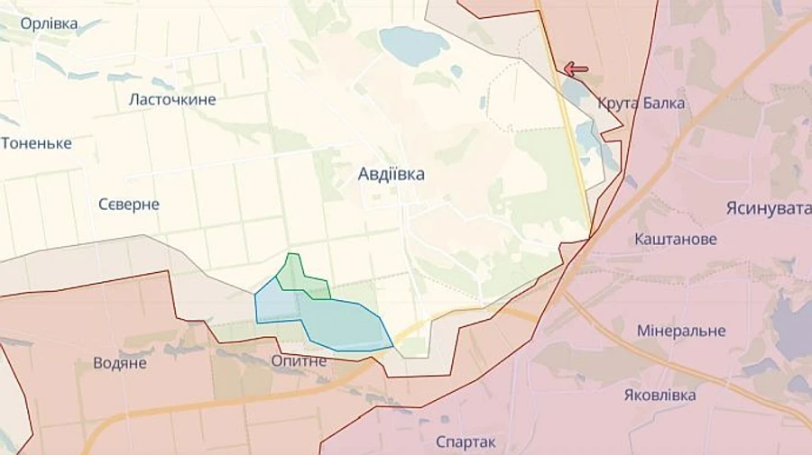 Сили оборони взяли під контроль частину Опитного – начальник МВА Авдіївки