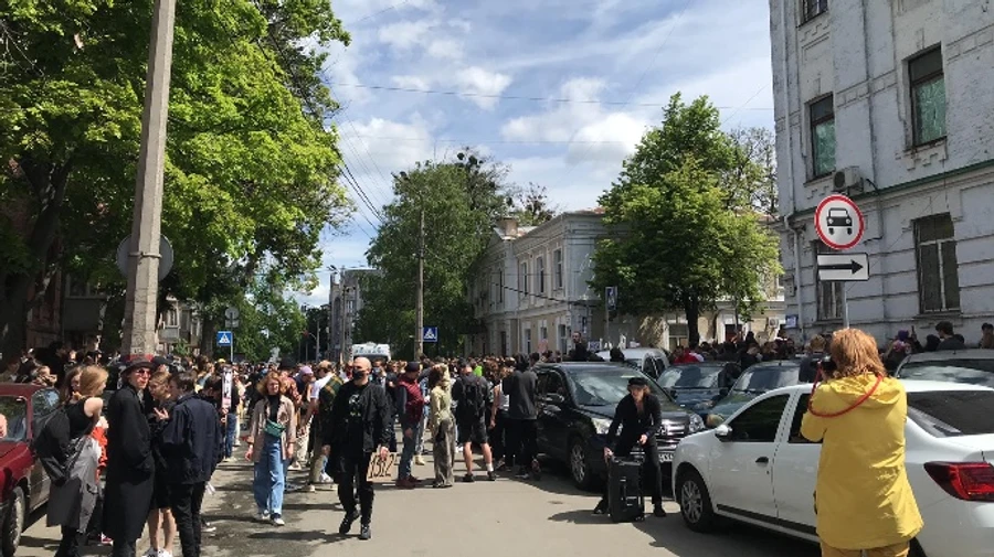 На столичному Подолі протестують проти насильства поліції