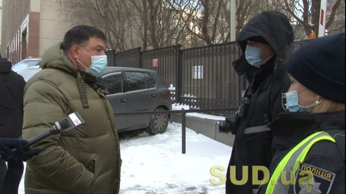 УДО не пускає Тупицького до КС, він викликав поліцію