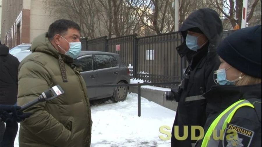 УГО не пускает Тупицкого в КС, он вызвал полицию