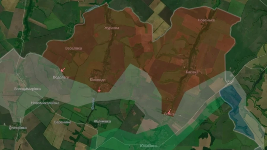 Active fighting continues on certain sections of border in Sumy Oblast