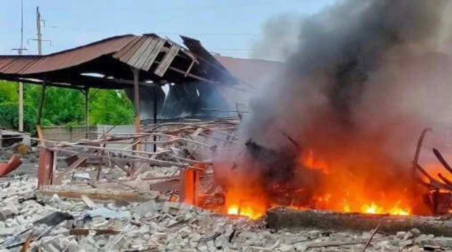 Dnipropetrovsk Oblast: Russia hits a grain depot, destroying 40 tonnes of grain
