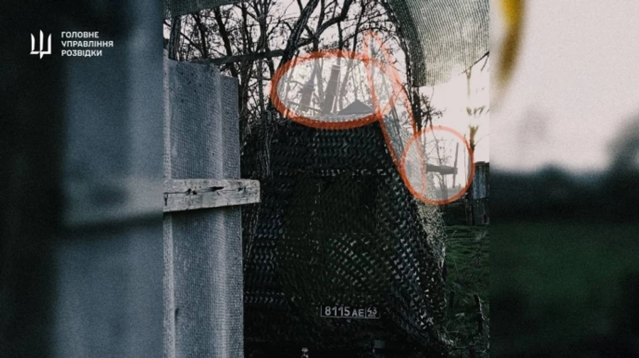 Ukrainian resistance burns Russian electronic warfare system in Kherson Oblast – video