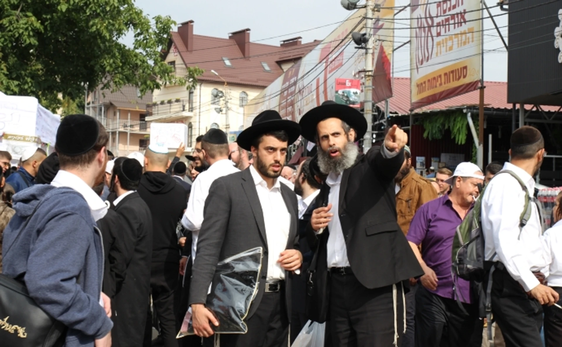 До Умані приїхала рекордна кількість хасидів