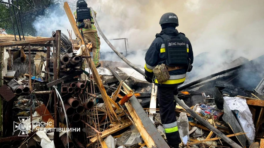 Russian Banderol missiles attack Bakhmach in Chernihiv Oblast: several injured, extensive damage reported – photos