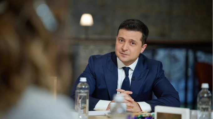 Зеленский не платил за помещение для прессмарафона: оно принадлежит куратору Великого будівництва