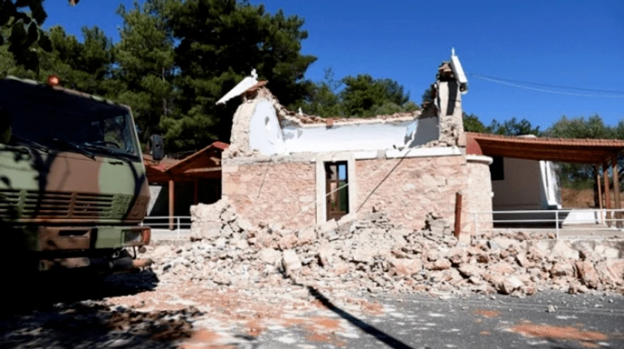 Землетрясение на Крите: Количество раненых возросло до 20