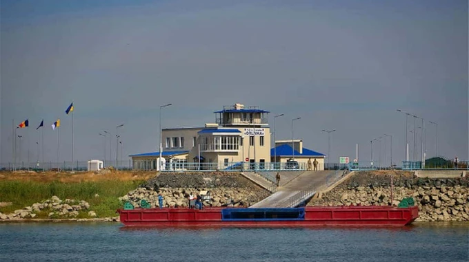 Паромная переправа на границе Украины и Румынии начнет работать с 10 августа