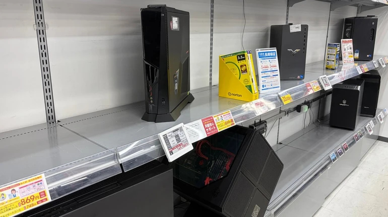 В Японії закликають продавати старі ПК через дефіцит комплектуючих
