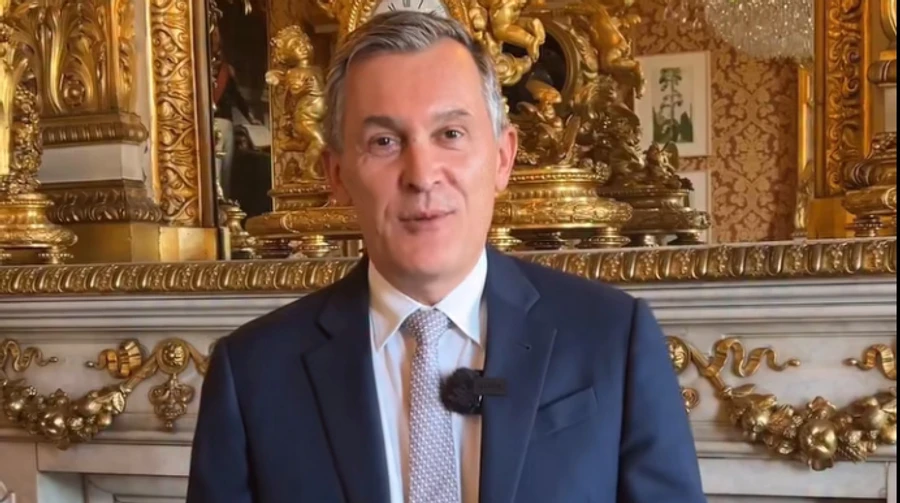 New French ambassador records message in Ukrainian before heading to Kyiv