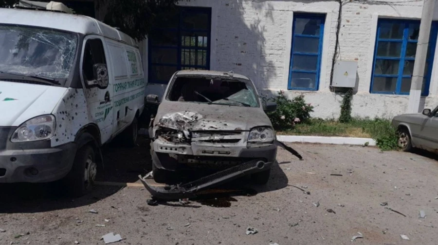 Drone strikes Gaivoron administration in Belgorod Oblast, Russia