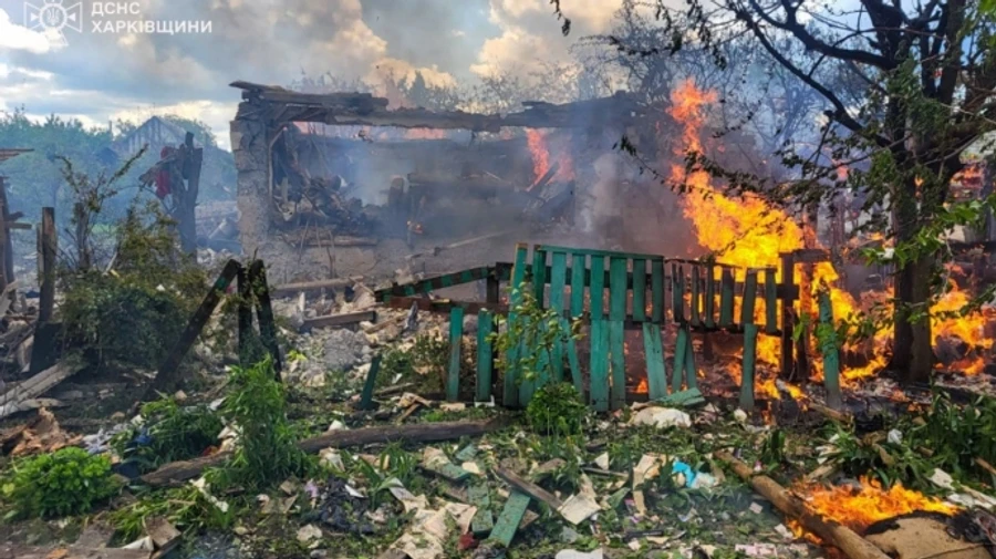 Russians strike Kupiansk district with guided bombs and MLRS: one person killed, several injured – photos