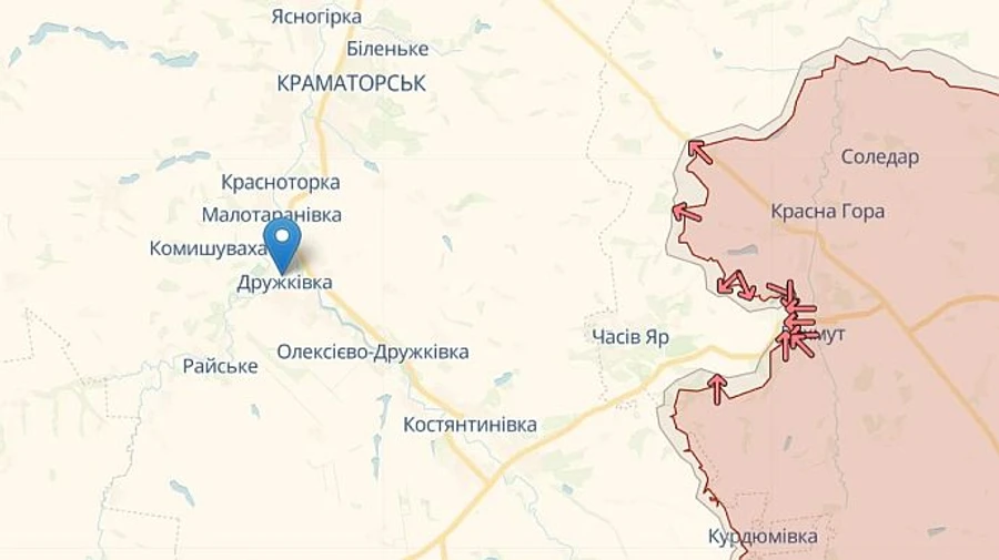 Россияне обстреляли Дружковку в Донецкой области: двое раненых