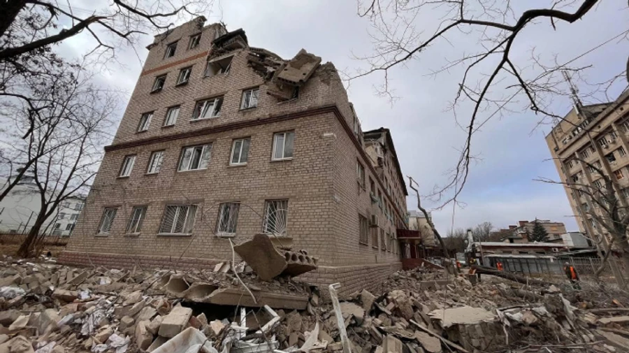 Russian forces hit centre of Kramatorsk, causing damage