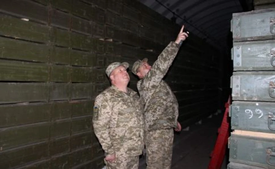 У ЗСУ показали, як ховатимуть боєприпаси від диверсій