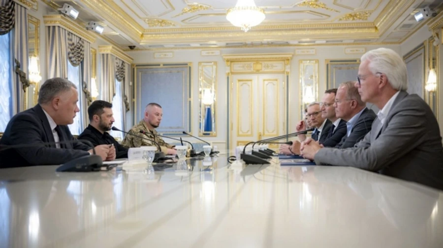 Зеленський зустрівся з лідерами двох коаліційних фракцій Бундестагу